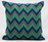 Kathy Ireland Pillows Z1101 Blue Grey| Size| 16'' x 16'' Polyester Fill