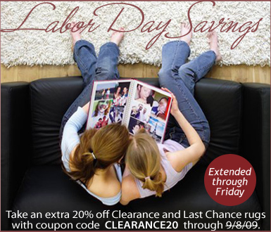 Labor Day Sale at RugStudio